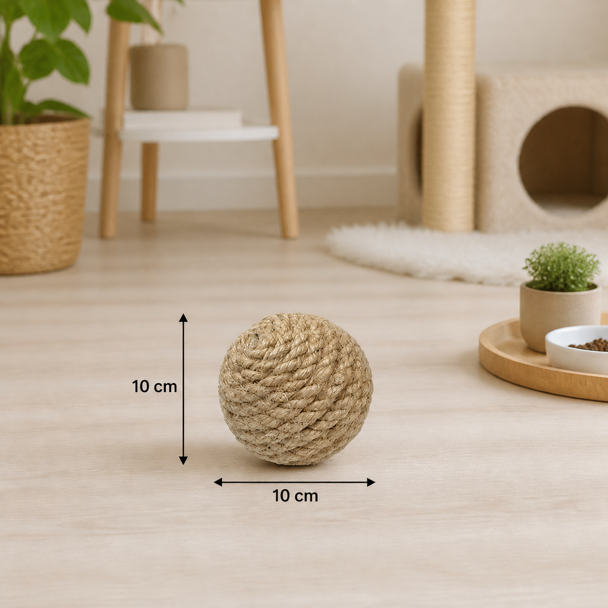 Cat Sounding Interactive Ball