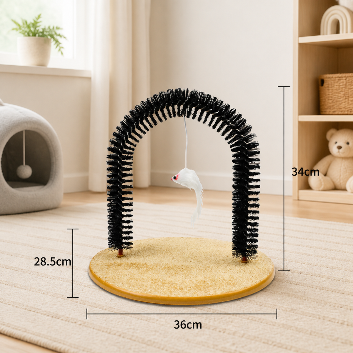 Cat Toy Arch Self-Grooming Pamper
