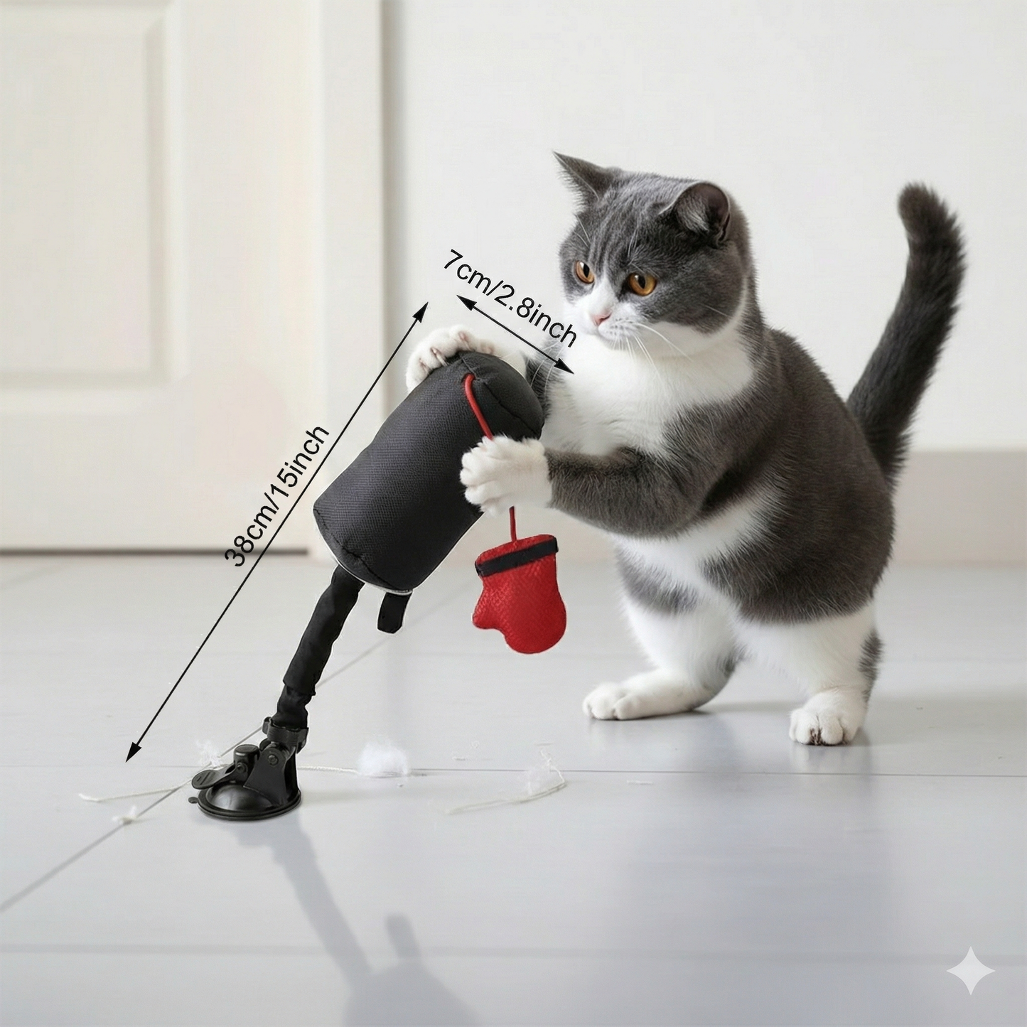 Interactive Cat Punching Bag Toy