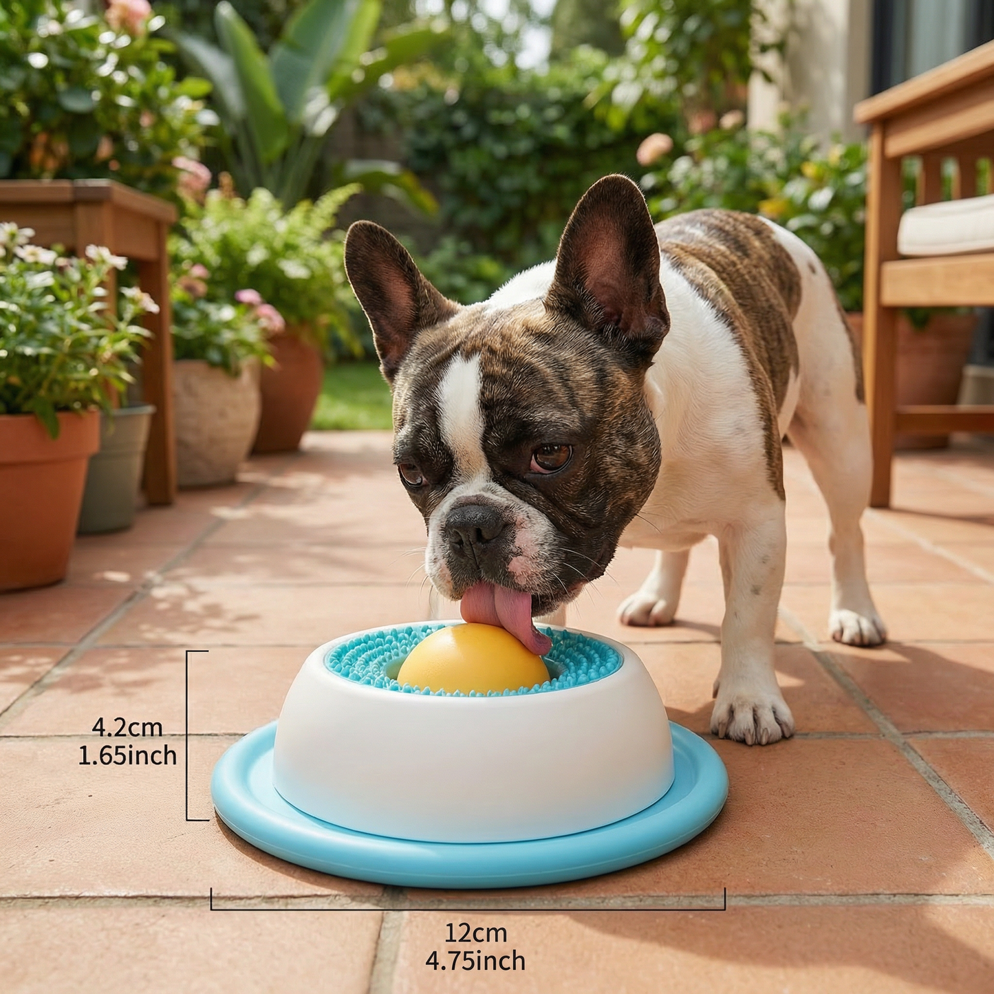 Interactive Lick Mat Slow Feeder Enrichement Toy for Dogs