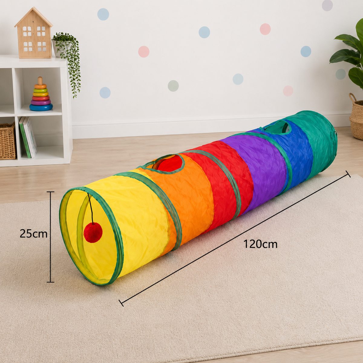 Foldable Cat Tunnel