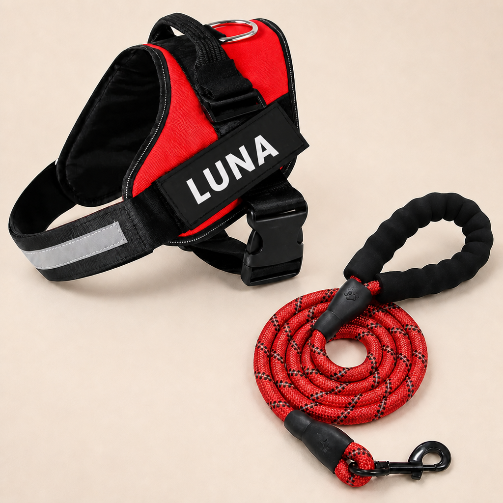 Personalized No-Pull Dog Harness for Easier Walks