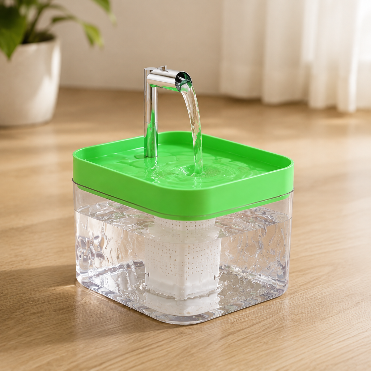 Pet Water Fountain - AquaRein Water Dispenser