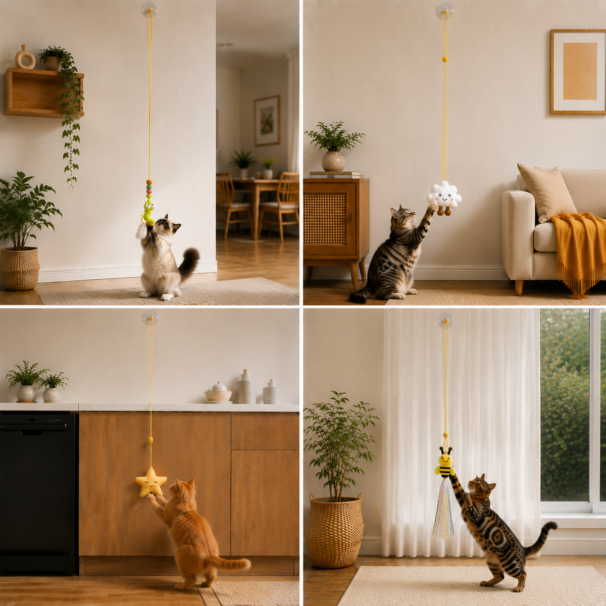 Hanging Cat Toy - PlayFunPounce