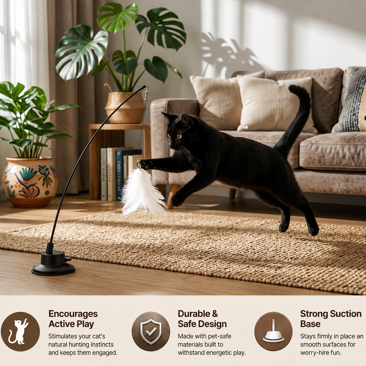 Interactive Cat Toy – FlatterFreund