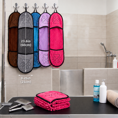 Quick-drying Microfibre Towel For Dogs