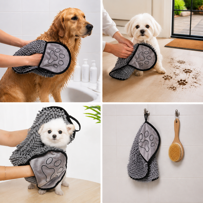 Quick-drying Microfibre Towel For Dogs