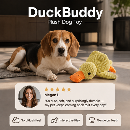 DuckBuddy - Plush Dog Toy