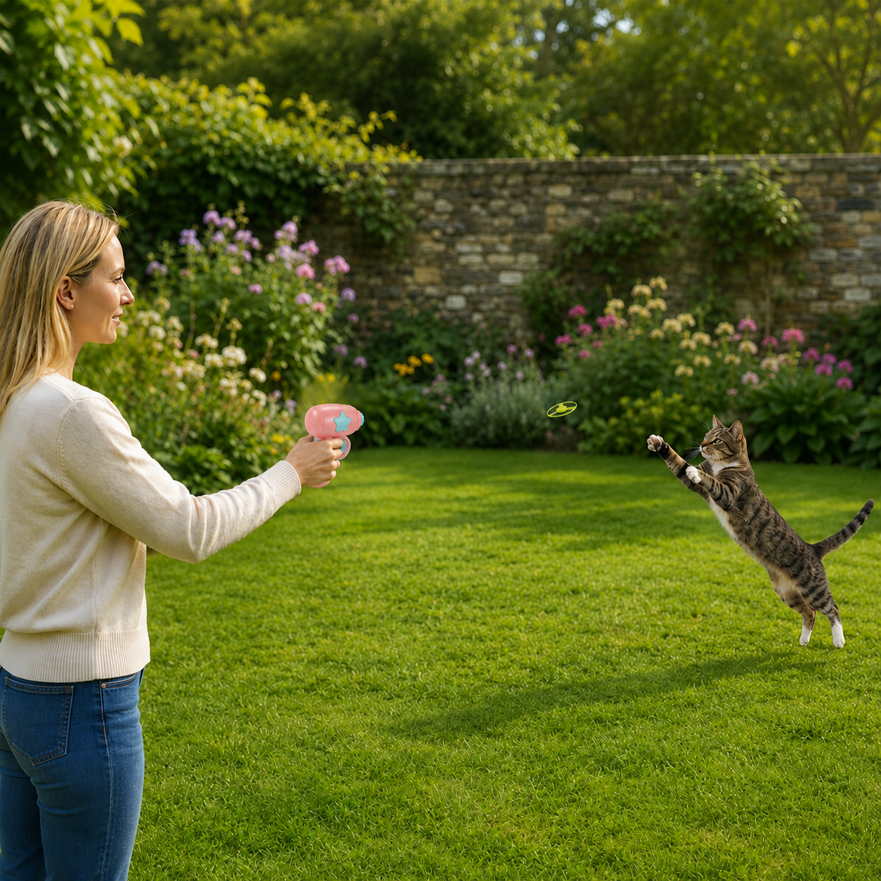 Pet Flying Disc Launcher