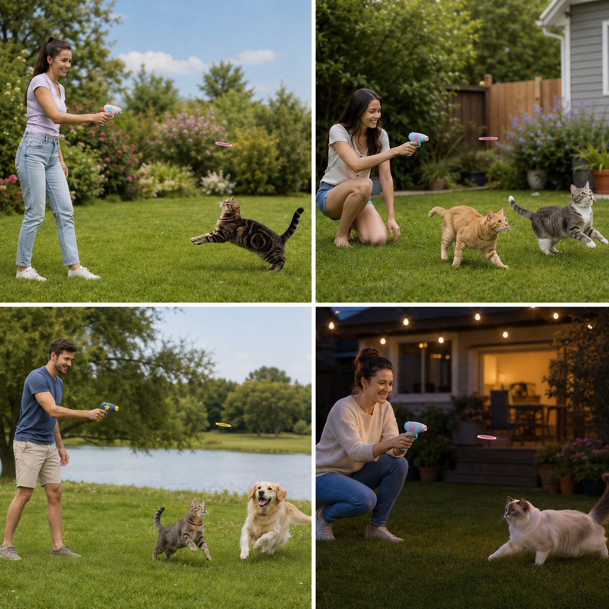 Pet Flying Disc Launcher