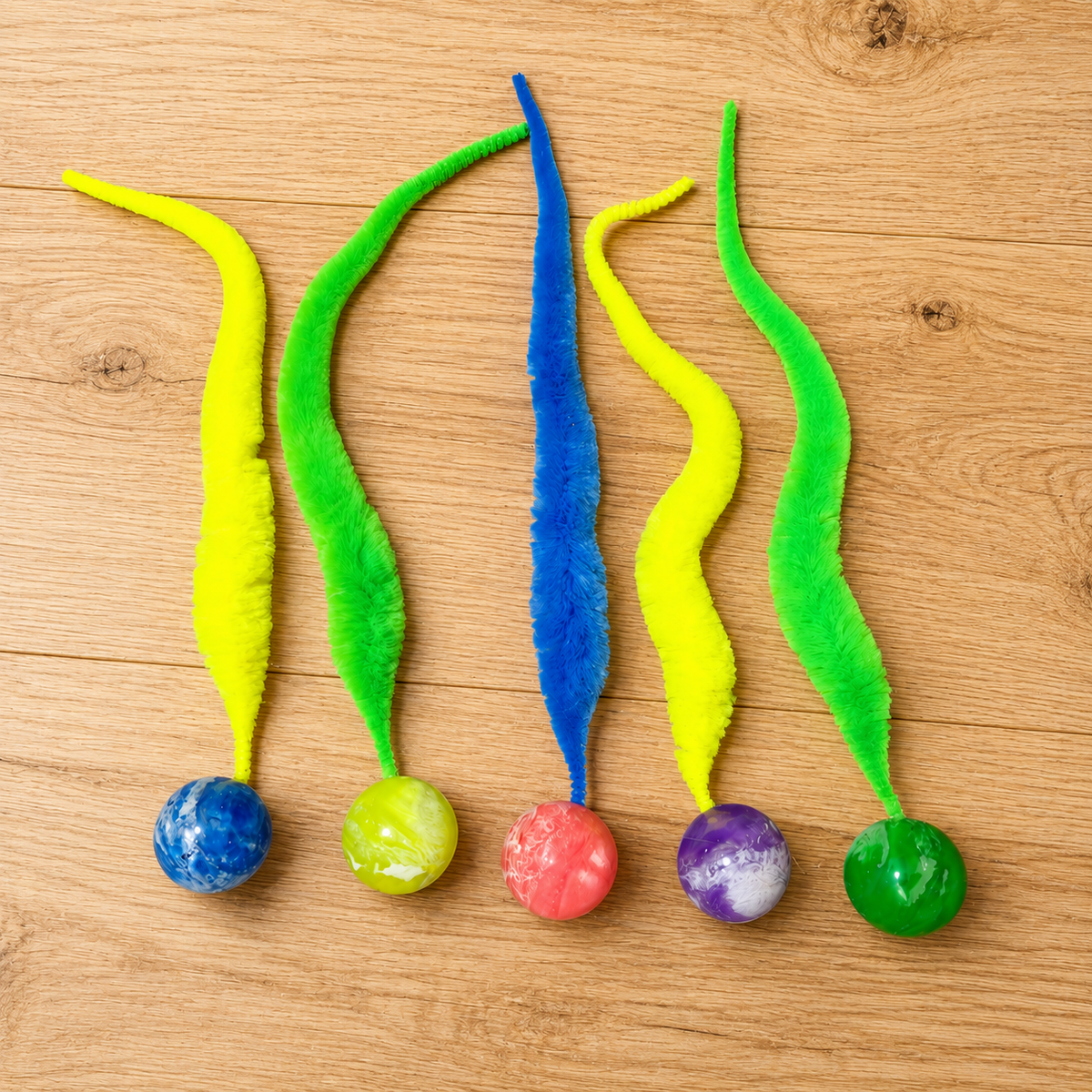 Tickle Cat Colorful bouncing ball