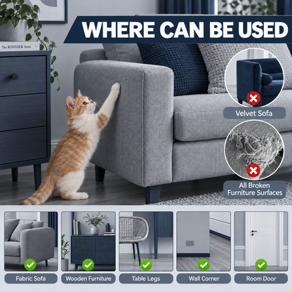 Heavy-Duty Cat Scratch Furniture Protector