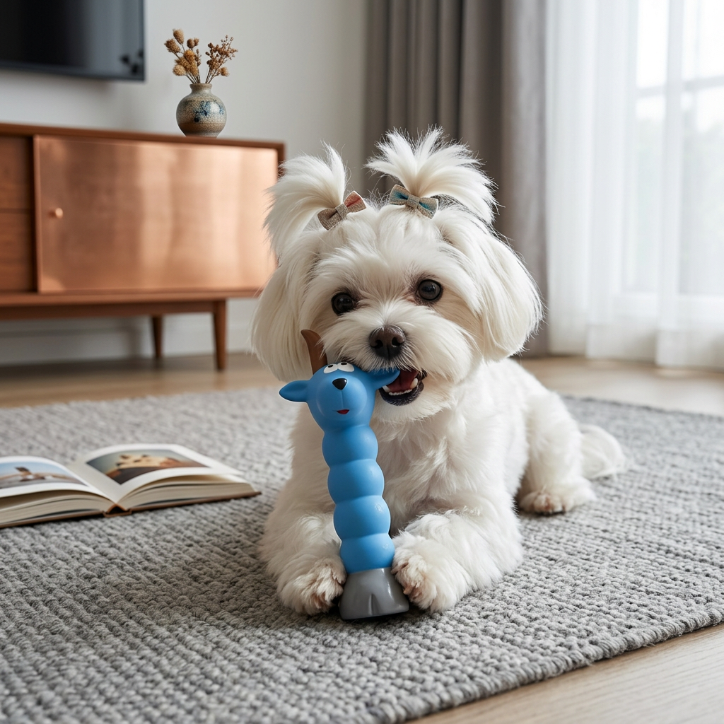 Flexible Animal-Shaped Dog Chew Toy