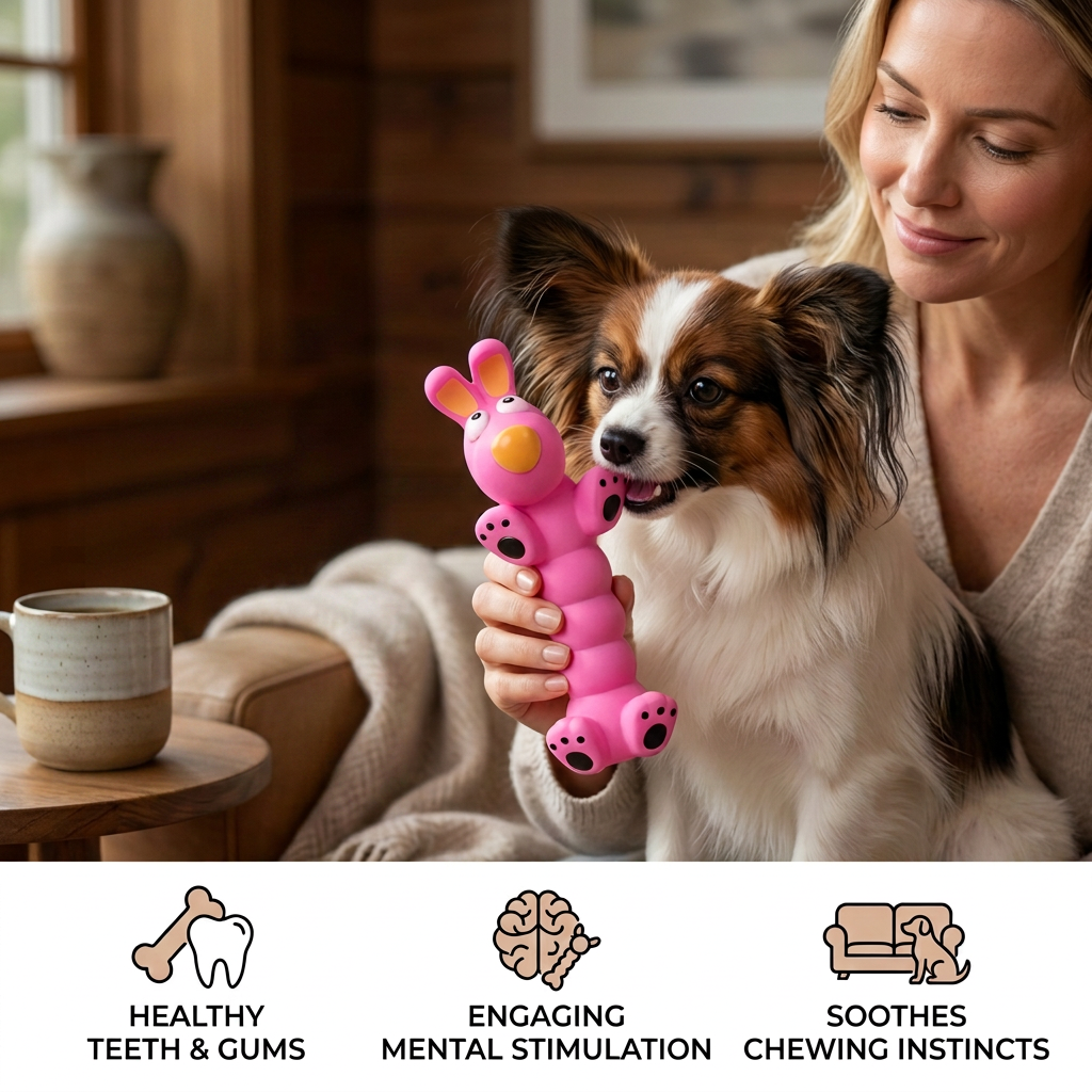 Flexible Animal-Shaped Dog Chew Toy