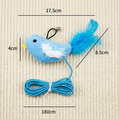 Automatic Flying Bird Cat Toy – Rechargeable Interactive Hanging Teaser