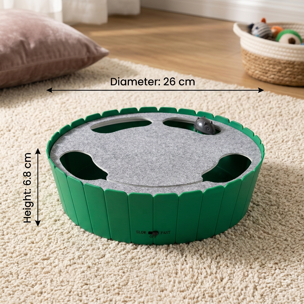 Interactive Hide & Seek Mouse Cat Toy