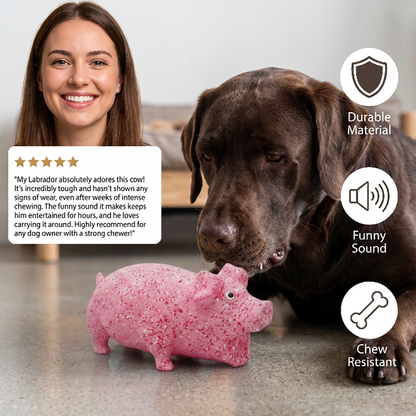 Durable Funny Sound Animal Dog Toy – Durable Latex Squeaky Chew Toy