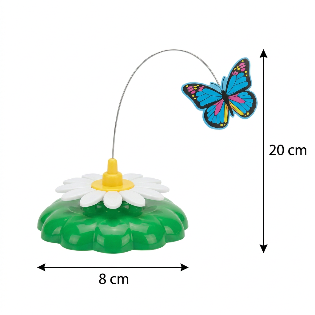 PawFlutter – Interactive Butterfly Toy