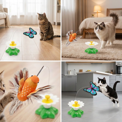 PawFlutter – Interactive Butterfly Toy