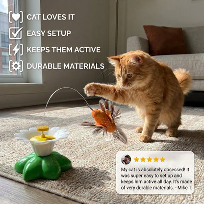 PawFlutter – Interactive Butterfly Toy
