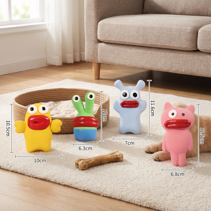 Interactive Chew & Squeak Puppy Toy