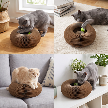 Cat Ball and Scratch Toy