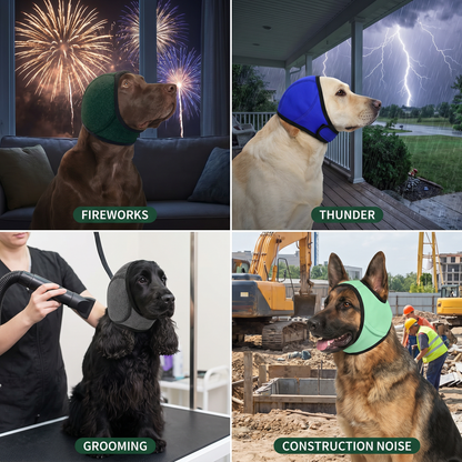Protection Dog Ear Muffs Noise-Reducing & Anxiety-Calming Ear Cover