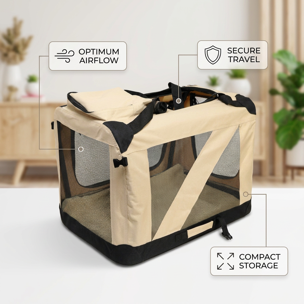 Foldable Dog Carrier Bag