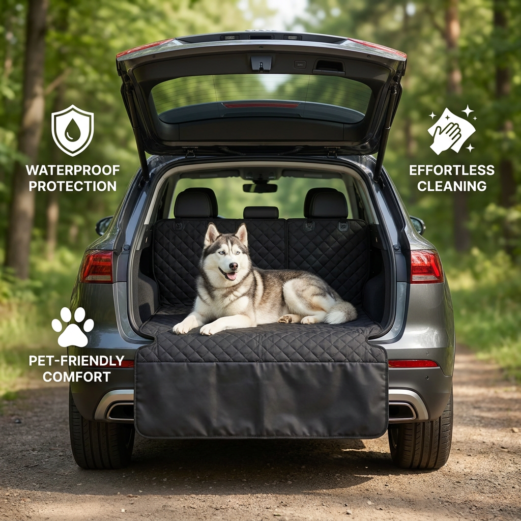 Dog boot protection for SUV vehicles
