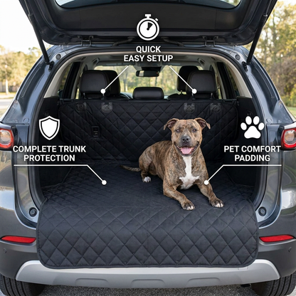 Dog boot seat pad for SUVs and larger vehicles