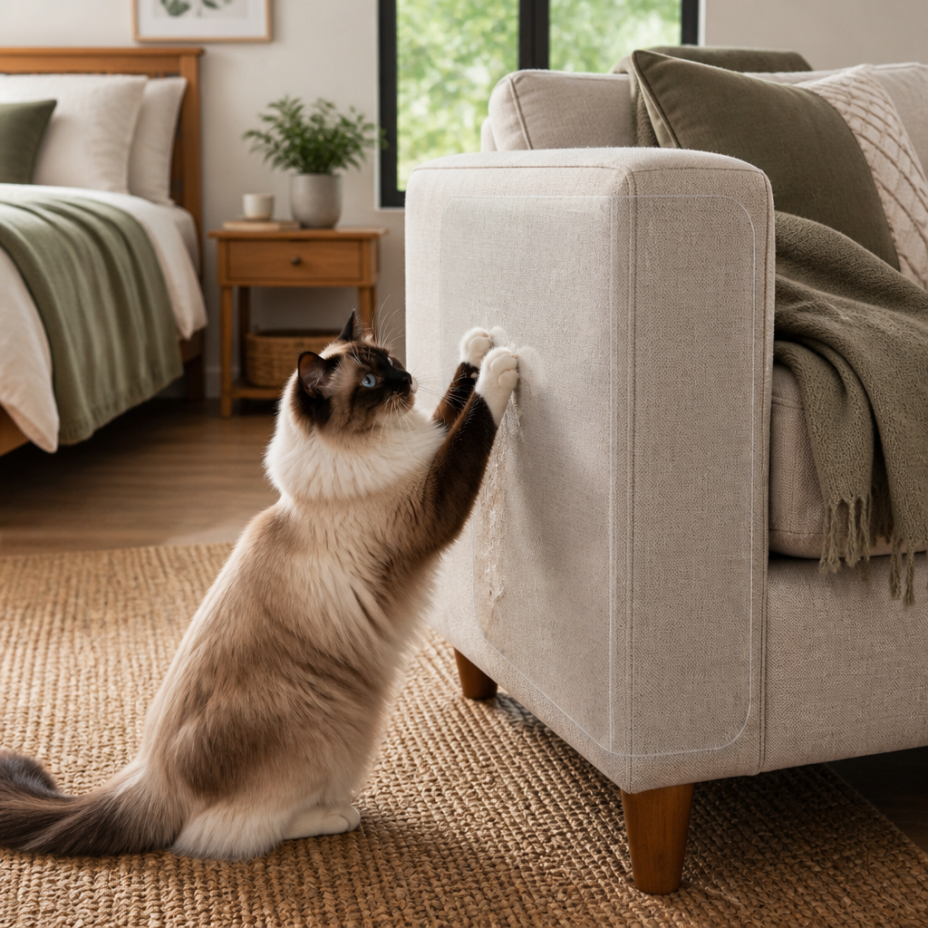 Heavy-Duty Cat Scratch Furniture Protector