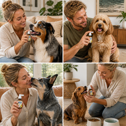 Brushless Tartar Control Dental Spray for Dogs – Helps Reduce Plaque & Freshen Breath