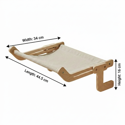 Practical cat hammock