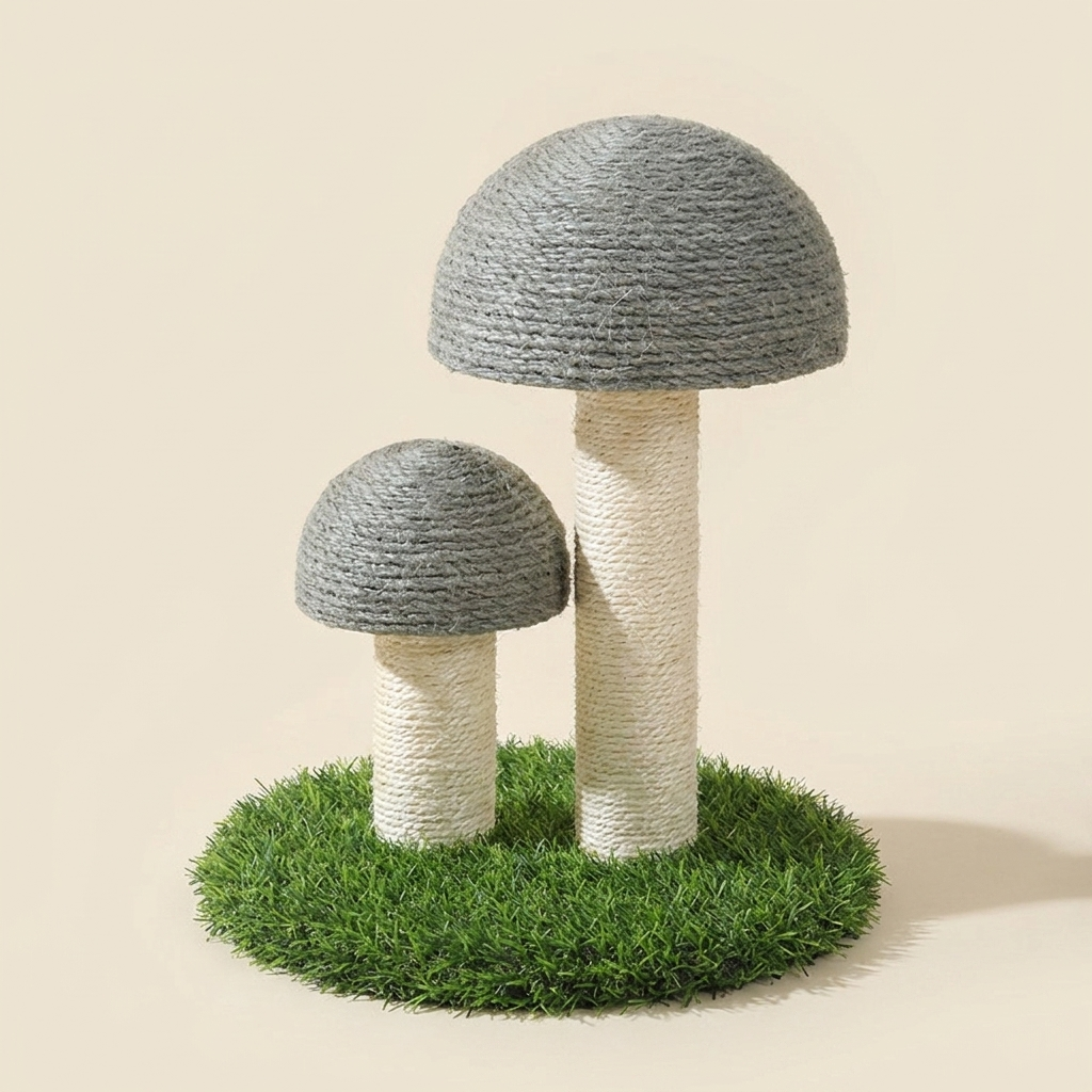 Sisal Cat Mushroom Scratching Post