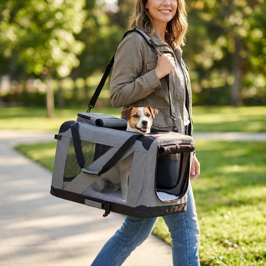 Foldable Dog Carrier Bag