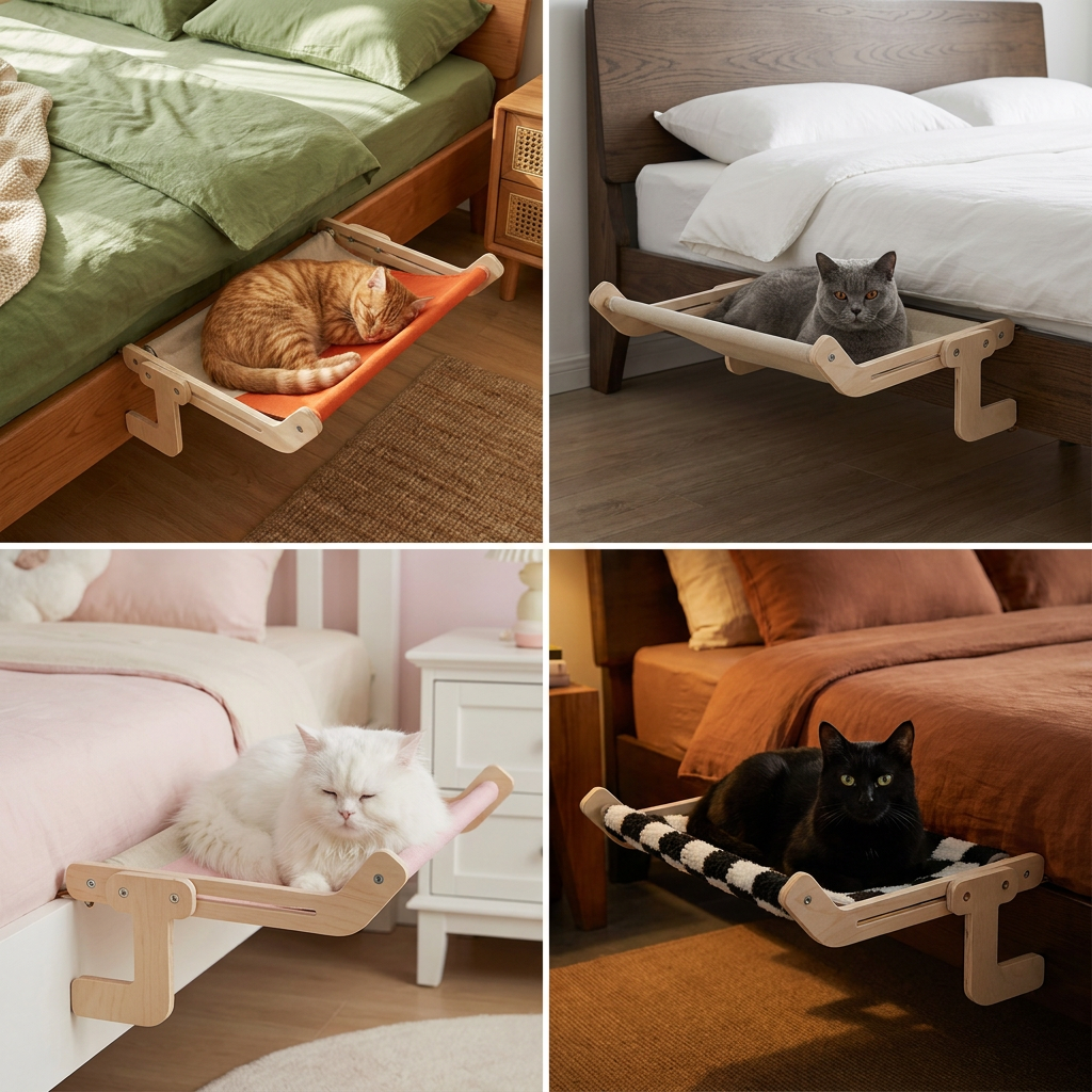 Practical cat hammock