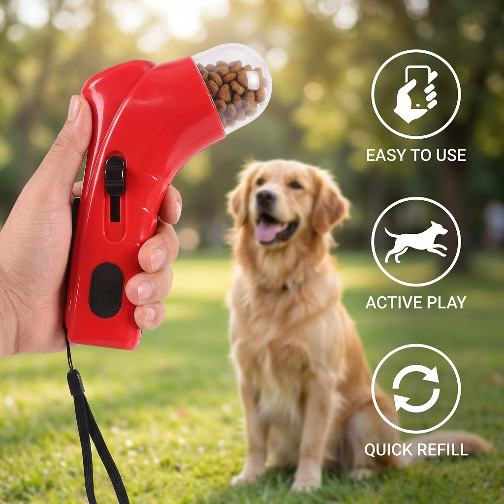 Interactive Snack Dispenser for Pets – PlaySnack