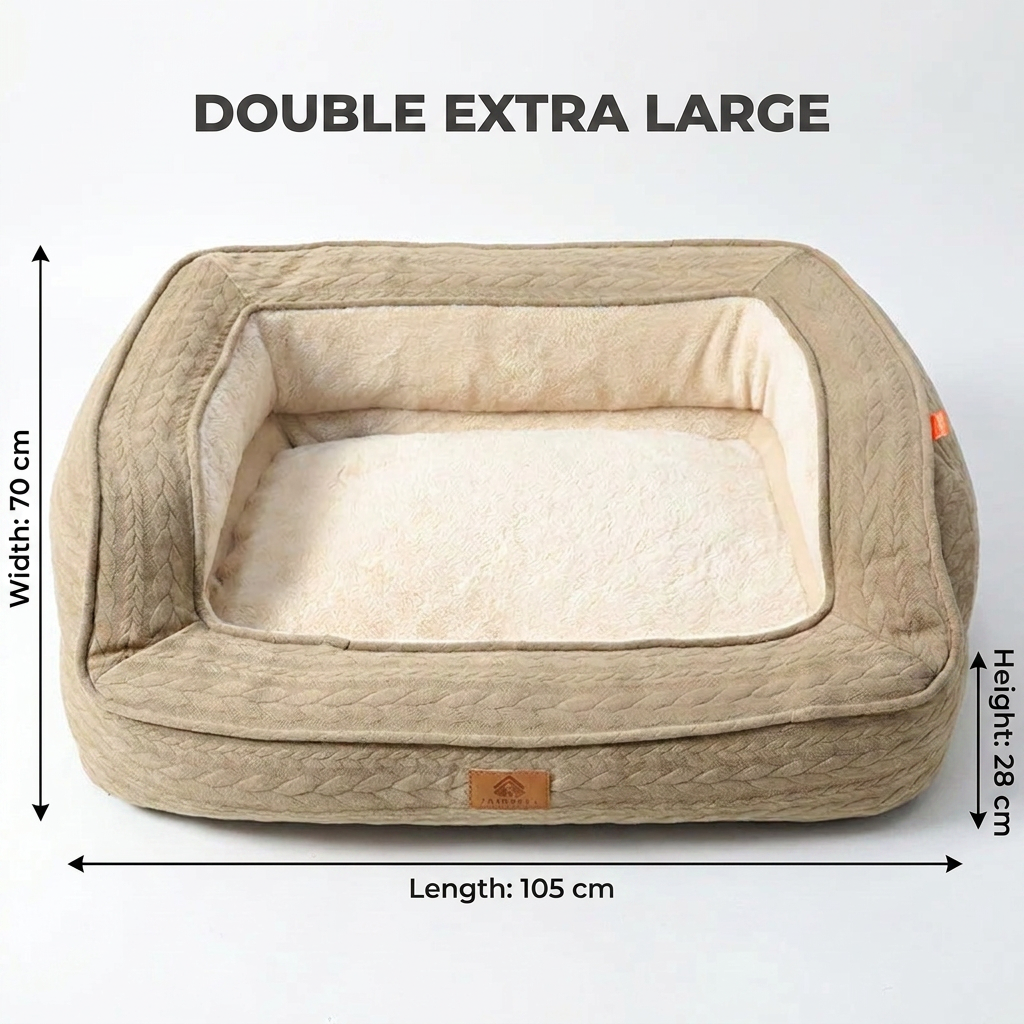Ergonomic Dog Bed – DreamComfort