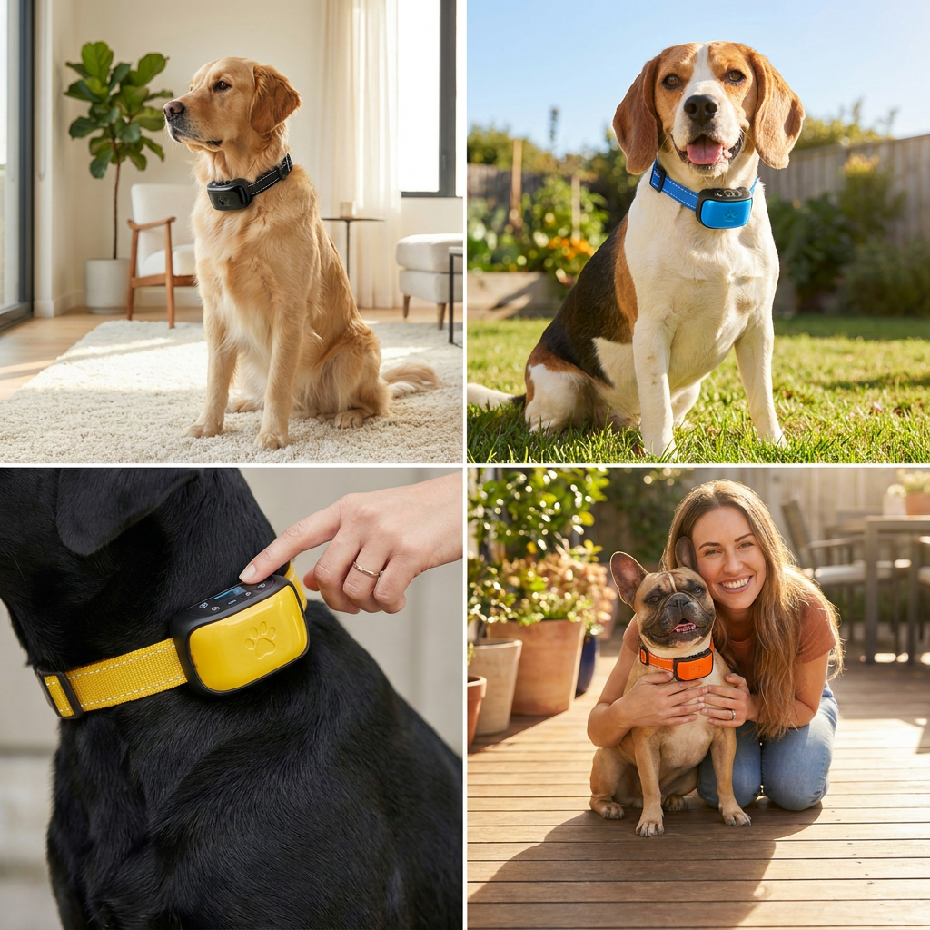 Dog Training Collar for Quiet Behavior – CalmPaws