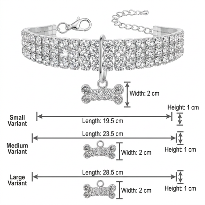 Glamorous Pet Collar – SparkleCollar