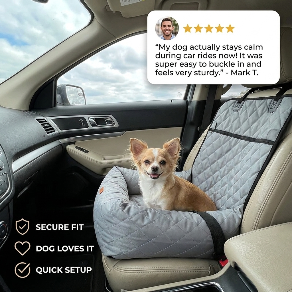 Versatile Dog Car Bed – SafeDrive