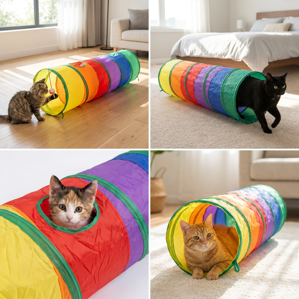 Rainbow Cat Tunnel – PlayFun Tunnel