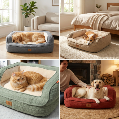 Ergonomic Dog Bed – DreamComfort