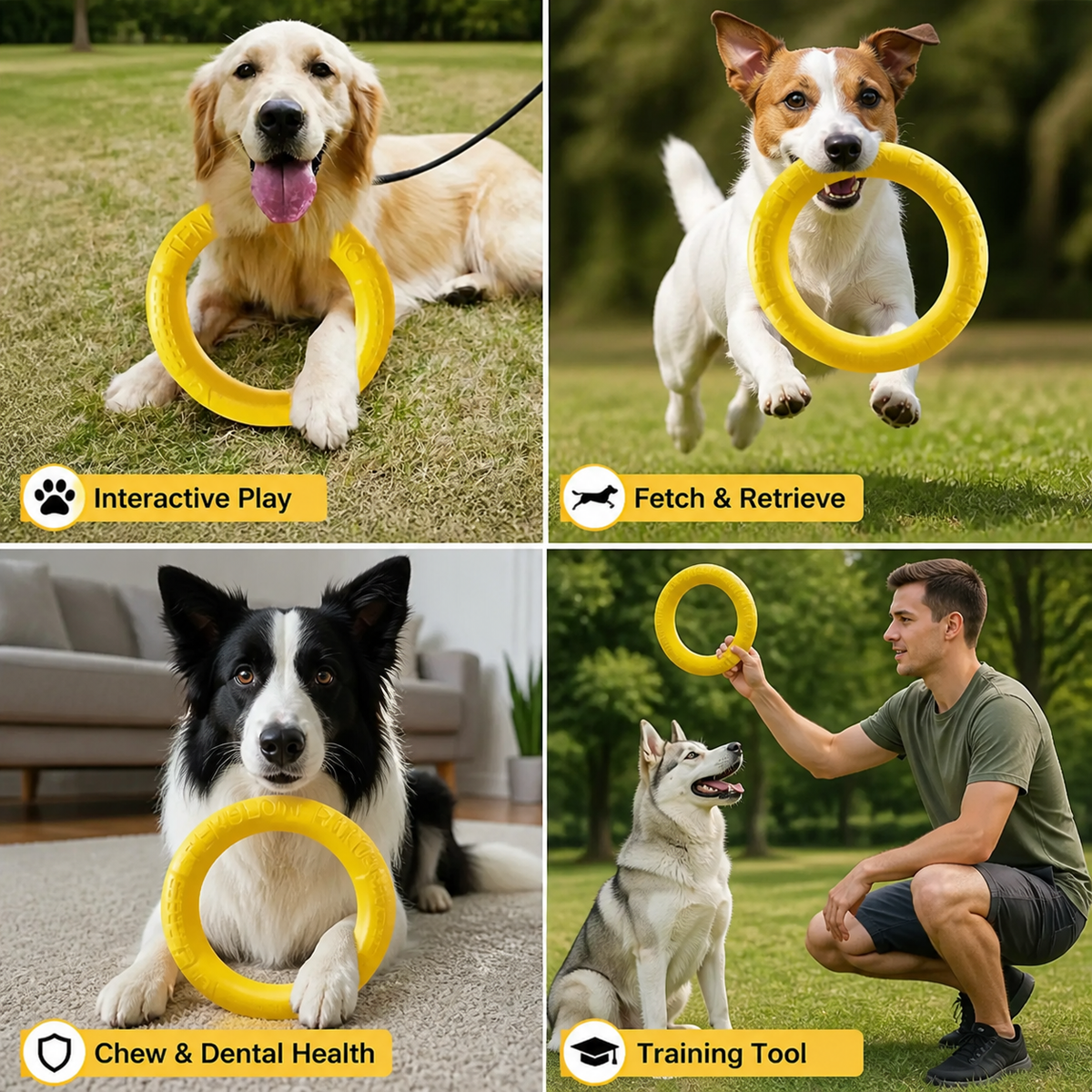 Flying Disc Training Ring Puller
