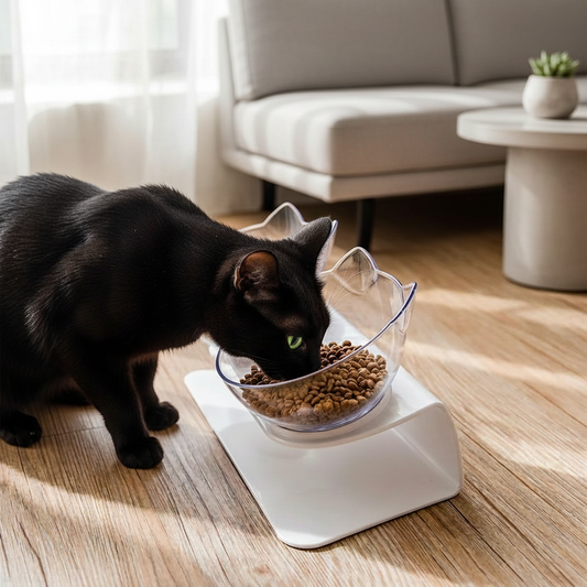 Elevated Cat Feeding Station – KittyFeast