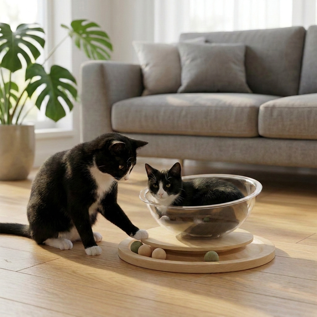 Cat Play and Relaxation Oasis – PurrPlay Pod