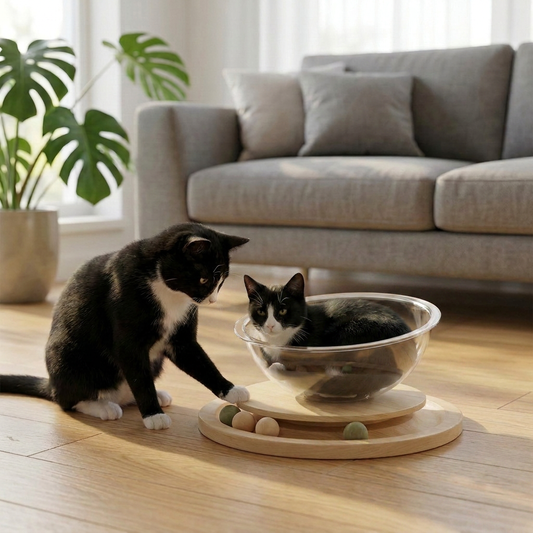 Cat Play and Relaxation Oasis – PurrPlay Pod