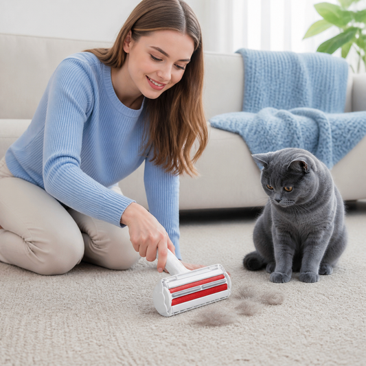2-in-1 Pet Hair Remover - CleanSweep