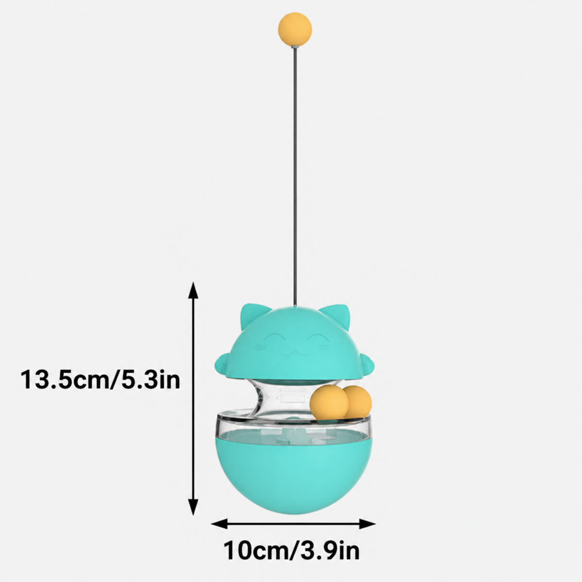 3-in-1 Cat Wobble Toy