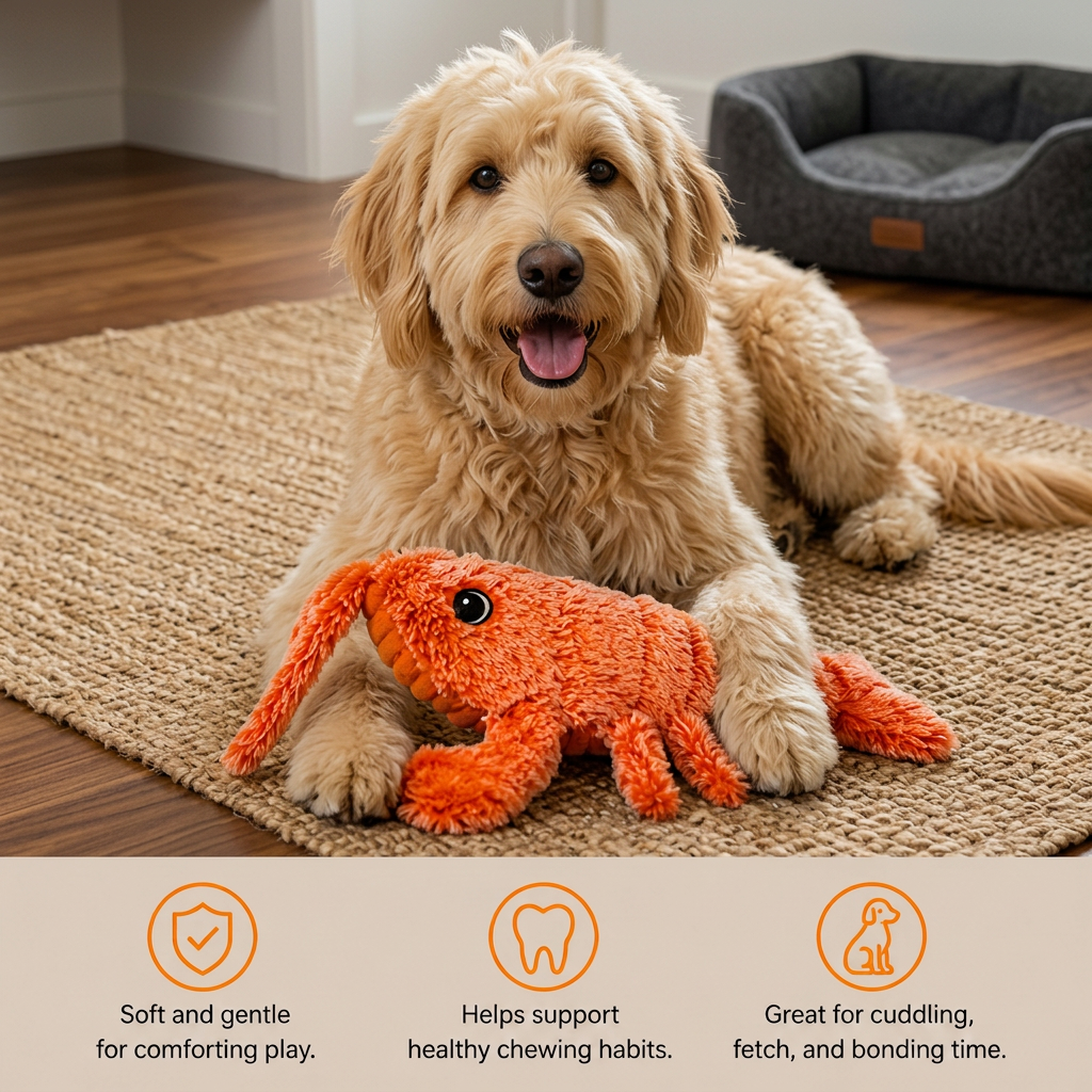 Spring Crab – The Jumping Dog Toy